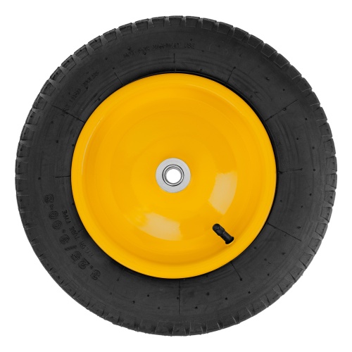 Колесо пневматическое 3.25/3.00-8, D 360 мм, внутренний подшипник D 16 мм, длина оси 94 мм Palisad фото 2 Колесо пневматическое 3.25/3.00-8, D 360 мм, внутренний подшипник D 16 мм, длина оси 94 мм Palisad фото 2