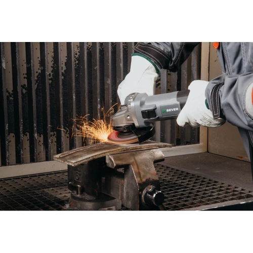 Угловая шлифмашина электрическая DeBever 125 мм, 1800 Вт, 3000 -11000 об/мин, 2,7 кг DBE-9225B фото 5