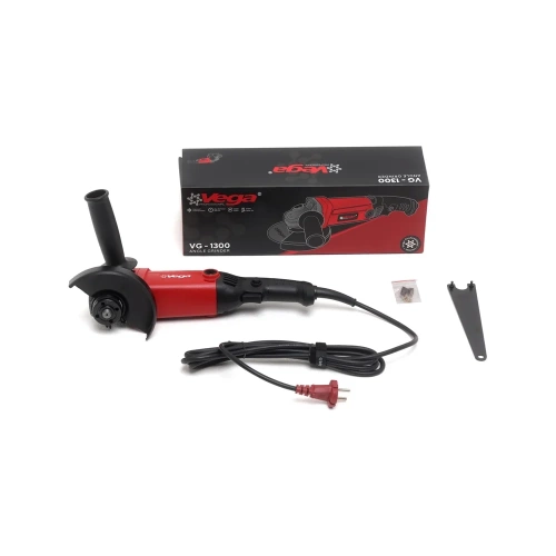 Углошлифовальная машина 1300Вт, 125мм, 11000 об/мин Vega VG1300 фото 8