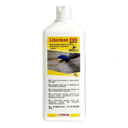 Очиститель кислотный Litokol Litoclean Evo 1 л