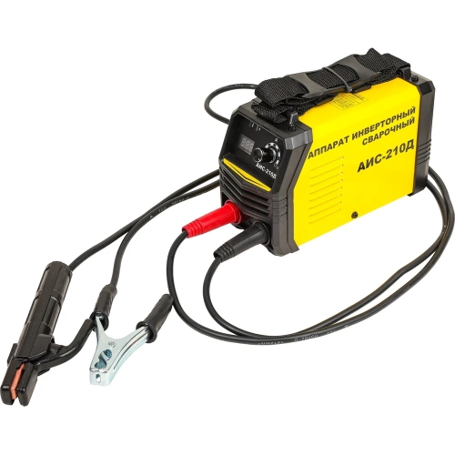 Инвертор сварочный СПЕЦ АИС-210Д, дисплей, 230 В, А20-210, электр. 1,6-4 мм (акс.в компл.) + краги 4188/И-8079-И фото 10