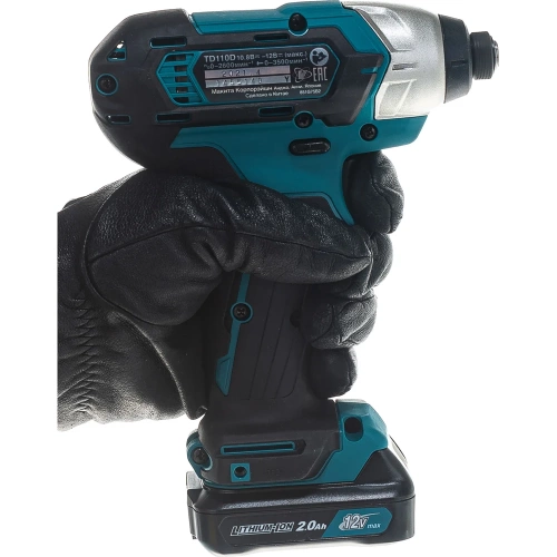Аккумуляторный шуруповерт Makita TD110DWAE фото 8 Аккумуляторный шуруповерт Makita TD110DWAE фото 8