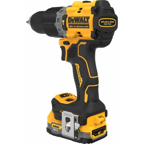Ударная бесщеточная дрель-шуруповерт DEWALT 2 скорости, 2 АКБ 18 В XR Li-Ion DCD805E2T-QW фото 7 Ударная бесщеточная дрель-шуруповерт DEWALT 2 скорости, 2 АКБ 18 В XR Li-Ion DCD805E2T-QW фото 7