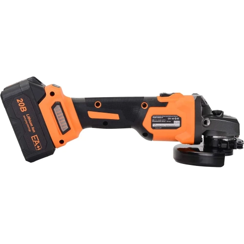 Углошлифовальная машина аккумуляторная Вихрь АУШМ-125/20Li-R (в комплекте 1 АКБ и ЗУ) ЕА+ в кейсе 72/12/47 фото 3