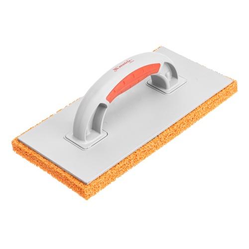 Терка пластмассовая, гидрорезиновое покрытие 18 мм, 270 x 130 мм, двухкомпонентная ручка Matrix Терка пластмассовая, гидрорезиновое покрытие 18 мм, 270 x 130 мм, двухкомпонентная ручка Matrix