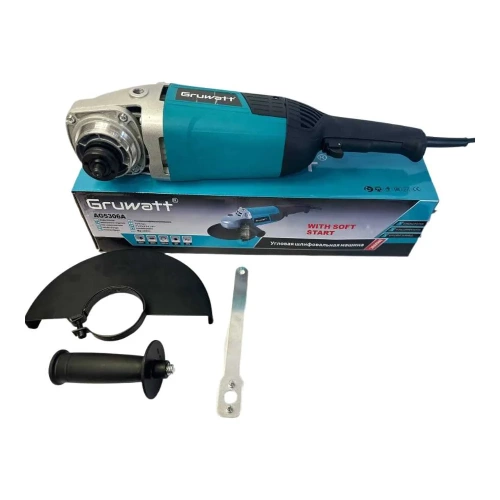 Угловая шлифовальная машина Gruwatt УШМ сеетевая 3100вт AG5306A фото 7 Угловая шлифовальная машина Gruwatt УШМ сеетевая 3100вт AG5306A фото 7