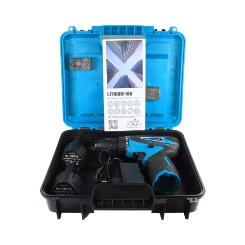 Аккумуляторная дрель-шуруповерт AktiTool cd12g в кейсе, 12 В, 2 li-ion аккум. 1500 mah 101202 фото 4 Аккумуляторная дрель-шуруповерт AktiTool cd12g в кейсе, 12 В, 2 li-ion аккум. 1500 mah 101202 фото 4