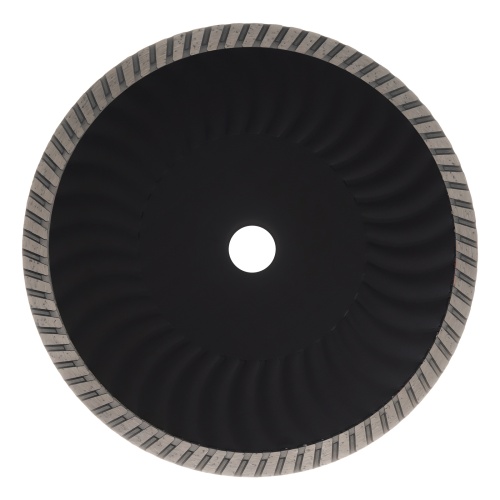 Диск алмазный отрезной DENZEL Турбо, ф230 х 22.2 мм, сухой рез, HWD92, турбированная рабочая часть, круг, 731140 фото 2 Диск алмазный отрезной DENZEL Турбо, ф230 х 22.2 мм, сухой рез, HWD92, турбированная рабочая часть, круг, 731140 фото 2