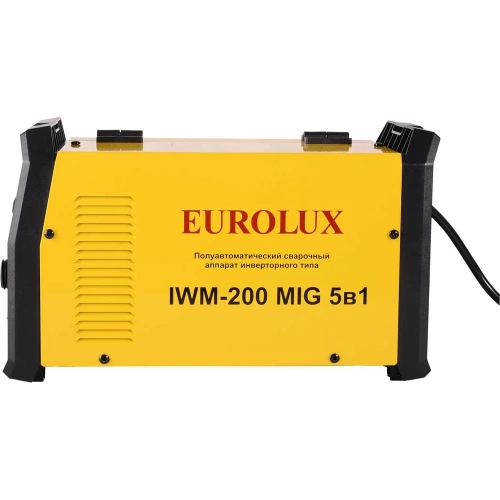 Сварочный полуавтомат Eurolux IWM-200 MIG 5в1 65/180 фото 9 Сварочный полуавтомат Eurolux IWM-200 MIG 5в1 65/180 фото 9