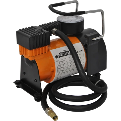 Поршневой компрессор АВТОСТОП 120W 35л/мин, 14А AC-58 фото 4