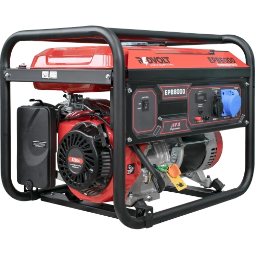Бензогенератор REDVOLT EPB6000 фото 9
