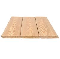 Планкен косой из лиственницы 3000х140х20 мм сорт Прима