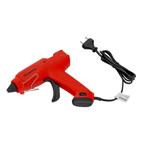 Клеевой пистолет, 11 мм, 40 (100) Вт, 18 г/мин, выключатель и индикатор напряжения Matrix фото 10