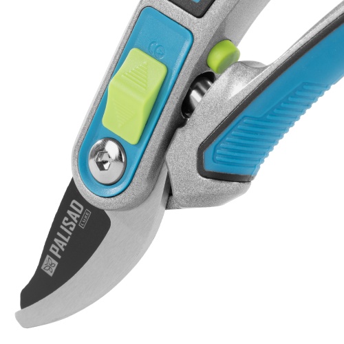 Секатор прямого реза, 215 мм, регулировка захвата, трехкомпонентные рукоятки, LUXE Palisad фото 5