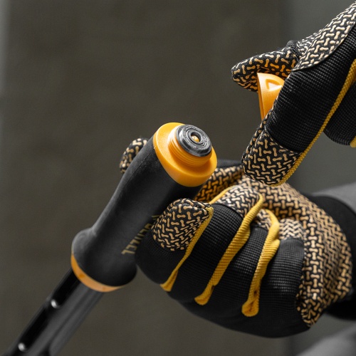 Плиткорез рельсовый 1000х16мм, каретка на подш., стальная станина, усил. рукоятка-пенал Denzel фото 16