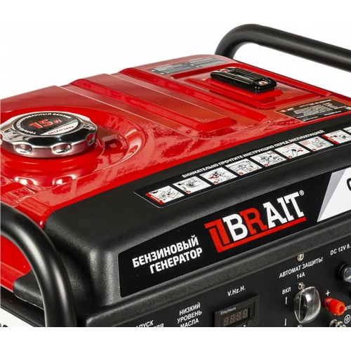 Бензиновый генератор BRAIT GB-5500E PRO 02.01.021.035 фото 6
