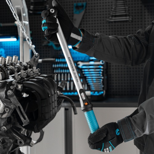 Ключ динамометрический, 20-200 Нм, 1/2", CrV Gross фото 15