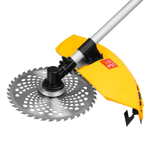 Триммер бензиновый DT-52E, 52 см3, неразъемная штанга, электростартер, состоит из 2 частей Denzel фото 2