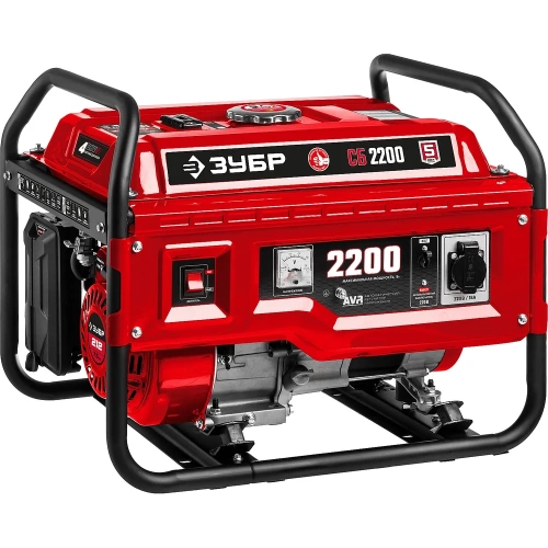 Бензиновый генератор ЗУБР 2200 Вт СБ-2200 Бензиновый генератор ЗУБР 2200 Вт СБ-2200