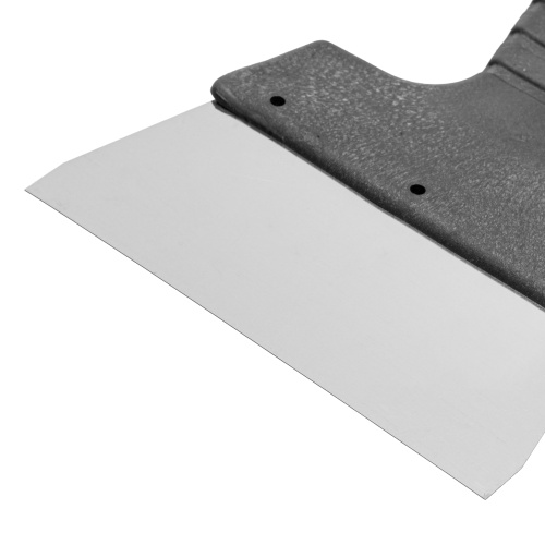 Шпатель фасадный из нержавеющей стали, 150 мм, пластмассовая ручка Сибртех фото 3 Шпатель фасадный из нержавеющей стали, 150 мм, пластмассовая ручка Сибртех фото 3