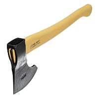 Топор кованый, в сборе, 1200/1550г, деревянное топорище, 500 мм, таежный "Тигр"// Россия