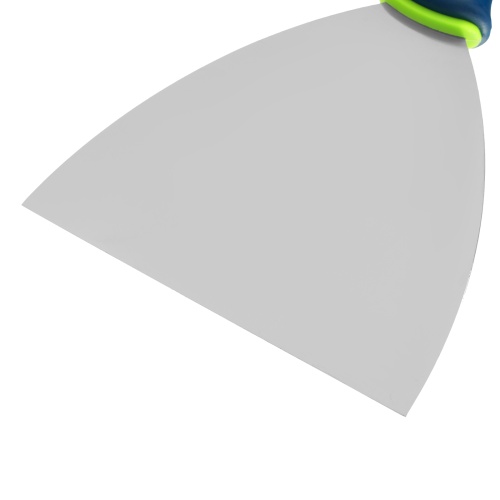 Шпательная лопатка из нержавеющей стали, 120 мм, двухкомпонентная ручка Сибртех фото 3