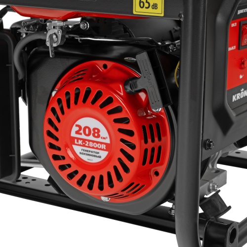 Генератор бензиновый LK-2800R, 2,8 кВт, 230В, ручной стартер Kronwerk фото 14