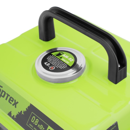 Генератор бензиновый БС-950, 0.8 кВт, 230 В, 2-х тактный, 4 л, ручной стартер Сибртех фото 16