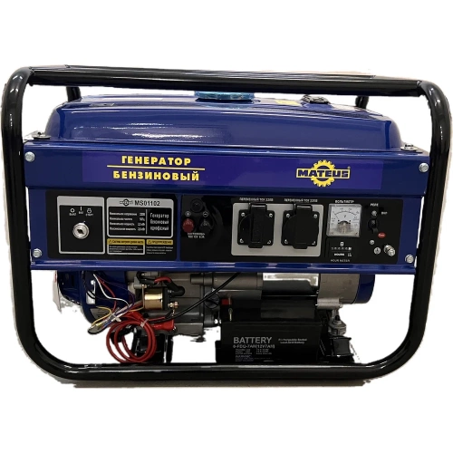 Бензиновый генератор MATEUS 2.5GFE MS01102 фото 4