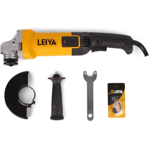 Угловая шлифовальная машинка LEIYA 125мм LY-S13302 0837 фото 4 Угловая шлифовальная машинка LEIYA 125мм LY-S13302 0837 фото 4