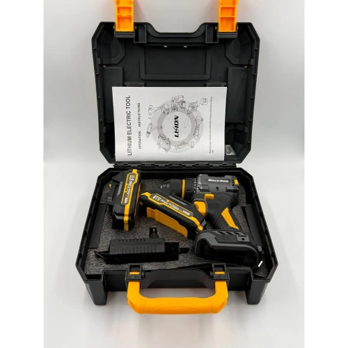 Дрель-шуруповерт аккумуляторная BlackWeld 21V 1.5Ah 150242 фото 9 Дрель-шуруповерт аккумуляторная BlackWeld 21V 1.5Ah 150242 фото 9