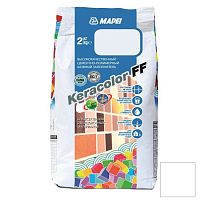 Затирка цементная Mapei Keracolor FF №100 белая 2 кг