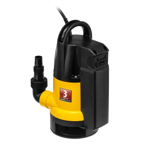 Дренажный насос DP800A, 800 Вт, подъем 5 м, 13000 л/ч Denzel фото 3 Дренажный насос DP800A, 800 Вт, подъем 5 м, 13000 л/ч Denzel фото 3