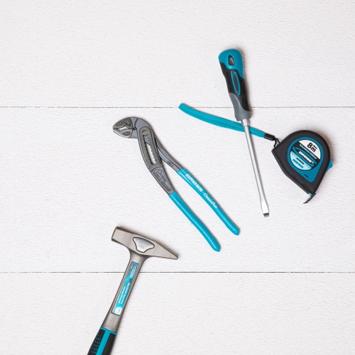 Клещи переставные, обливные рукоятки, хром-ванадий, 240 мм Gross фото 6