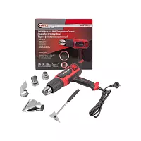 Промышленный электрический фен с насадками Forcekraft FK-HG60-2000LED(52345)