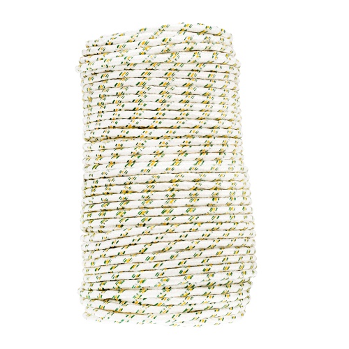 Фал плетеный капроновый с сердечником, 8 мм, L 100 м, 16-прядный, Сибртех фото 2