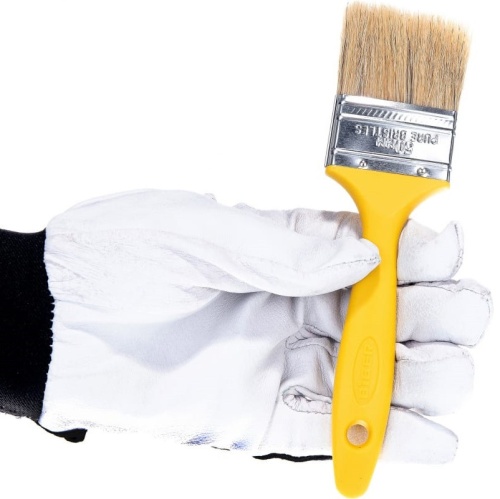 Кисть флейцевая Biber Эконом 31253 50 мм фото 4