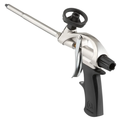 Пистолет для монтажной пены с тефлоновым покрытием держателя баллона INTERTOOL 4 нас PT-0604 фото 3