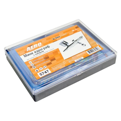 Аэрограф с набором Foxweld AERO 5747 фото 6