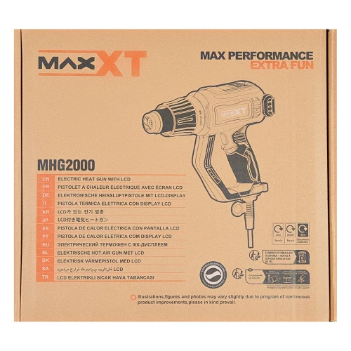 Строительный фен MAXXT, 2000W MHG2000 фото 6 Строительный фен MAXXT, 2000W MHG2000 фото 6