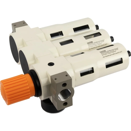 Блок подготовки воздуха WIEDERKRAFT 3/4, 16 бар трехступенчатый с влагоотделителем 25-5-0.3 мкм, автоматический сброс WDK-70760FA фото 6 Блок подготовки воздуха WIEDERKRAFT 3/4, 16 бар трехступенчатый с влагоотделителем 25-5-0.3 мкм, автоматический сброс WDK-70760FA фото 6