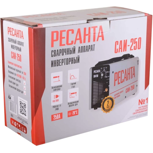 Инверторный сварочный аппарат Ресанта САИ 250 65/6 фото 11 Инверторный сварочный аппарат Ресанта САИ 250 65/6 фото 11