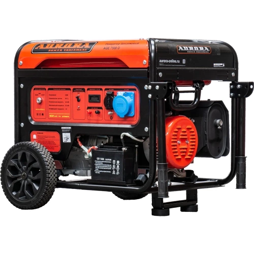 Бензиновый генератор Aurora AGE 7500 D 6775 фото 9