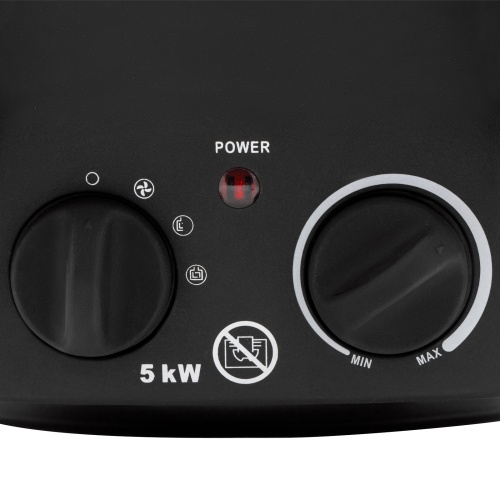 Тепловая пушка, керамический нагреватель (тепловентилятор) DHC 5-400, 230 В, 0.04/3/5 кВт Denzel фото 9