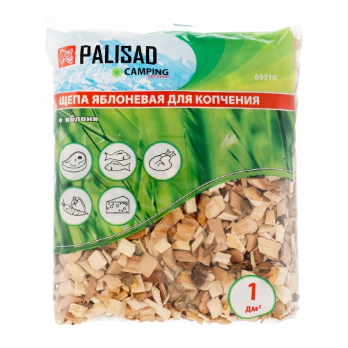 Щепа яблоневая для копчения, Camping Palisad фото 3