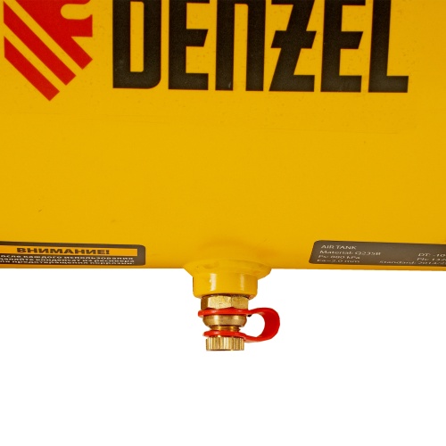 Компрессор  DLS750/6 безмасляный малошумный 750 Вт, 140 л/мин,ресивер 6 л Denzel фото 25