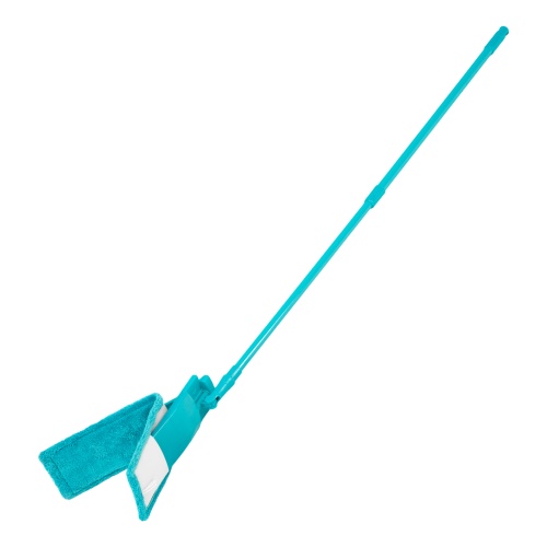 Швабра 120 см с пластик. складной подошвой, насадка из микрофиб, рукоятка телескоп., Home Palisad фото 3