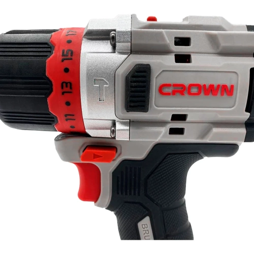 Аккумуляторная ударная дрель шуруповерт Crown CT21127HMX фото 4
