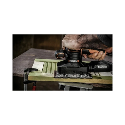 Электрическая виброшлифмашина WORX 250Вт WX641 фото 8