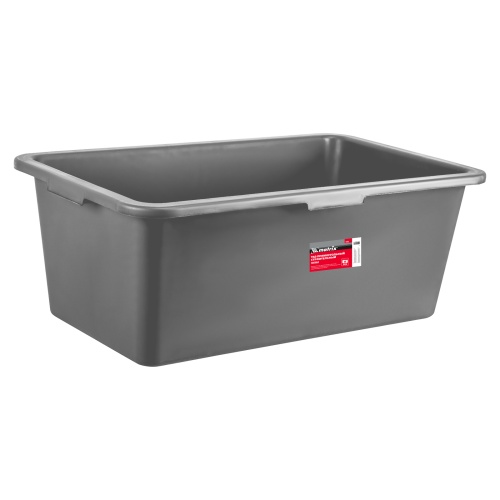 Таз прямоугольный строительный усиленный, 80 л Matrix фото 7 Таз прямоугольный строительный усиленный, 80 л Matrix фото 7